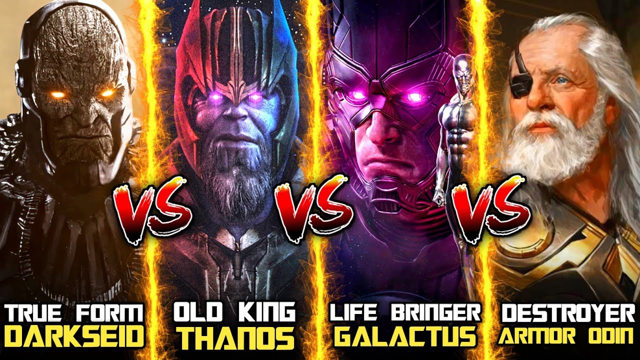 Darkseid Vs Galactus Vs Odin Vs Thanos / Who will win ? ( HINDI )