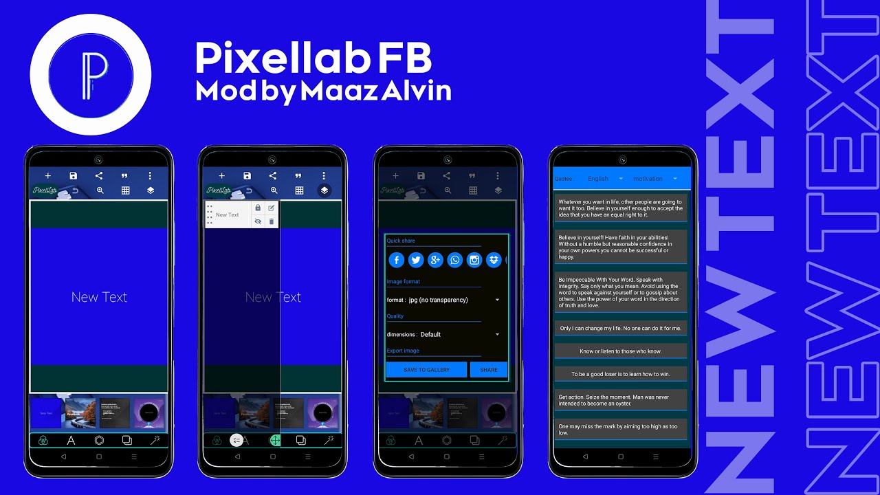 Pixellab pro mod apk free download | Pixellab dark blue