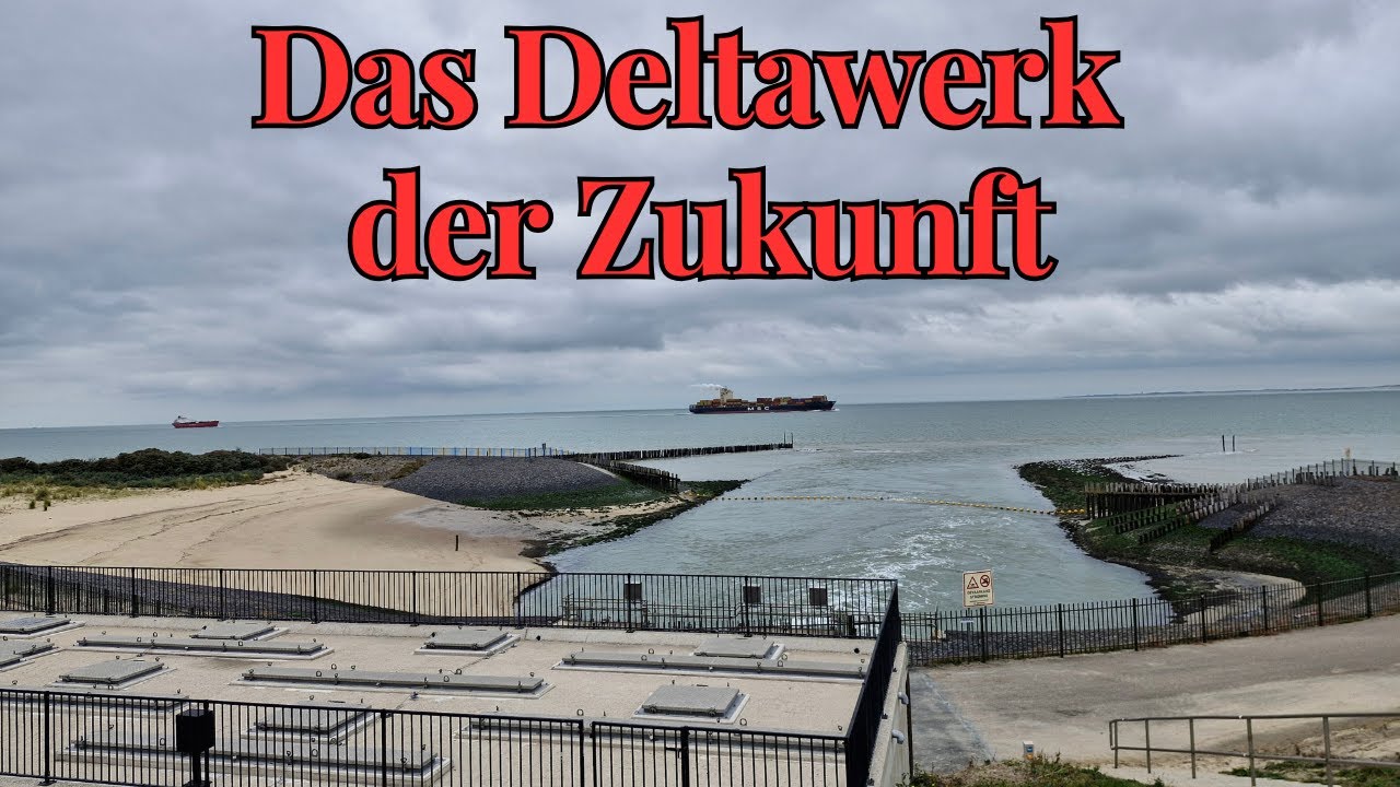 Das Deltawerk bei Breskens (Niederlande)