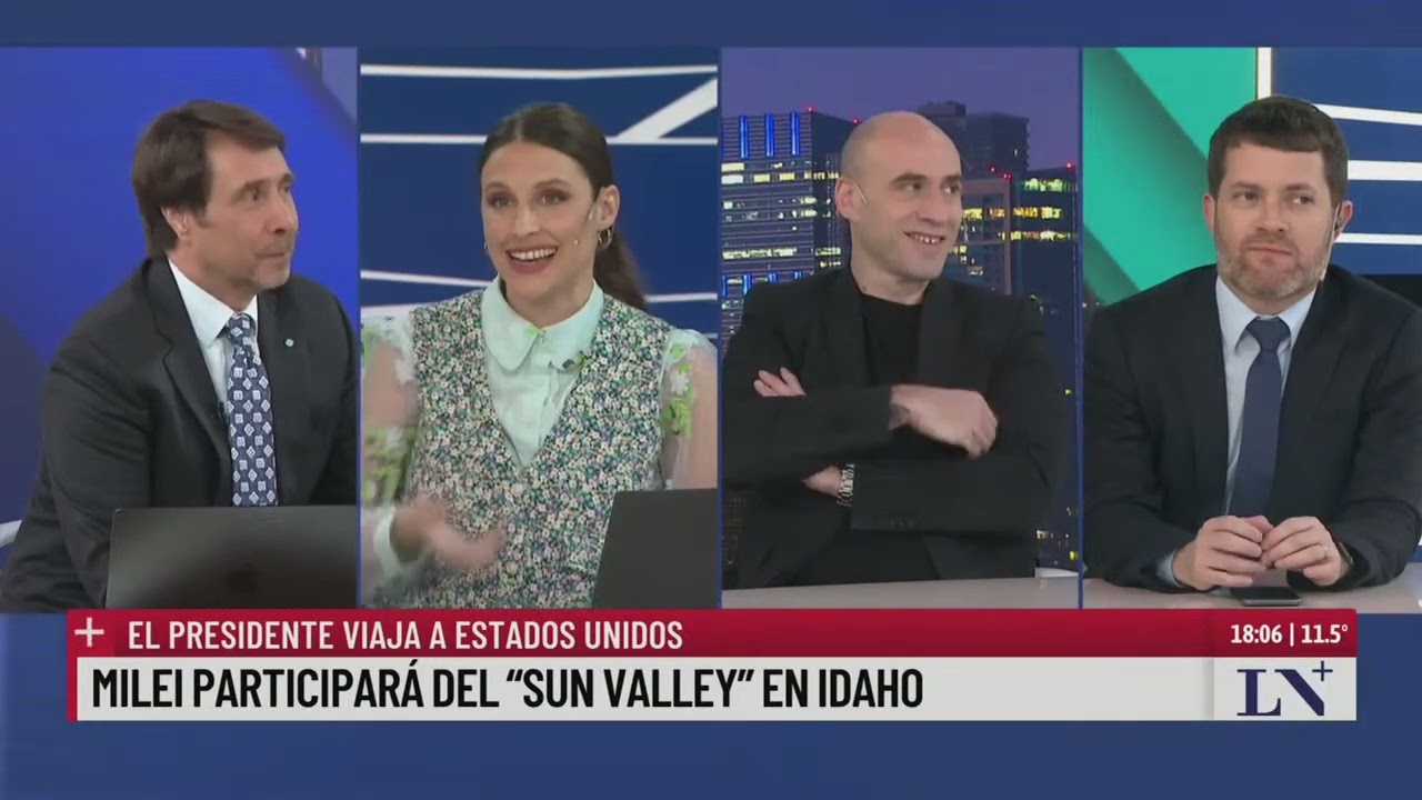 El análisis de los principales temas del día en el pase entre Esteban Trebuq y Eduardo Feinmann