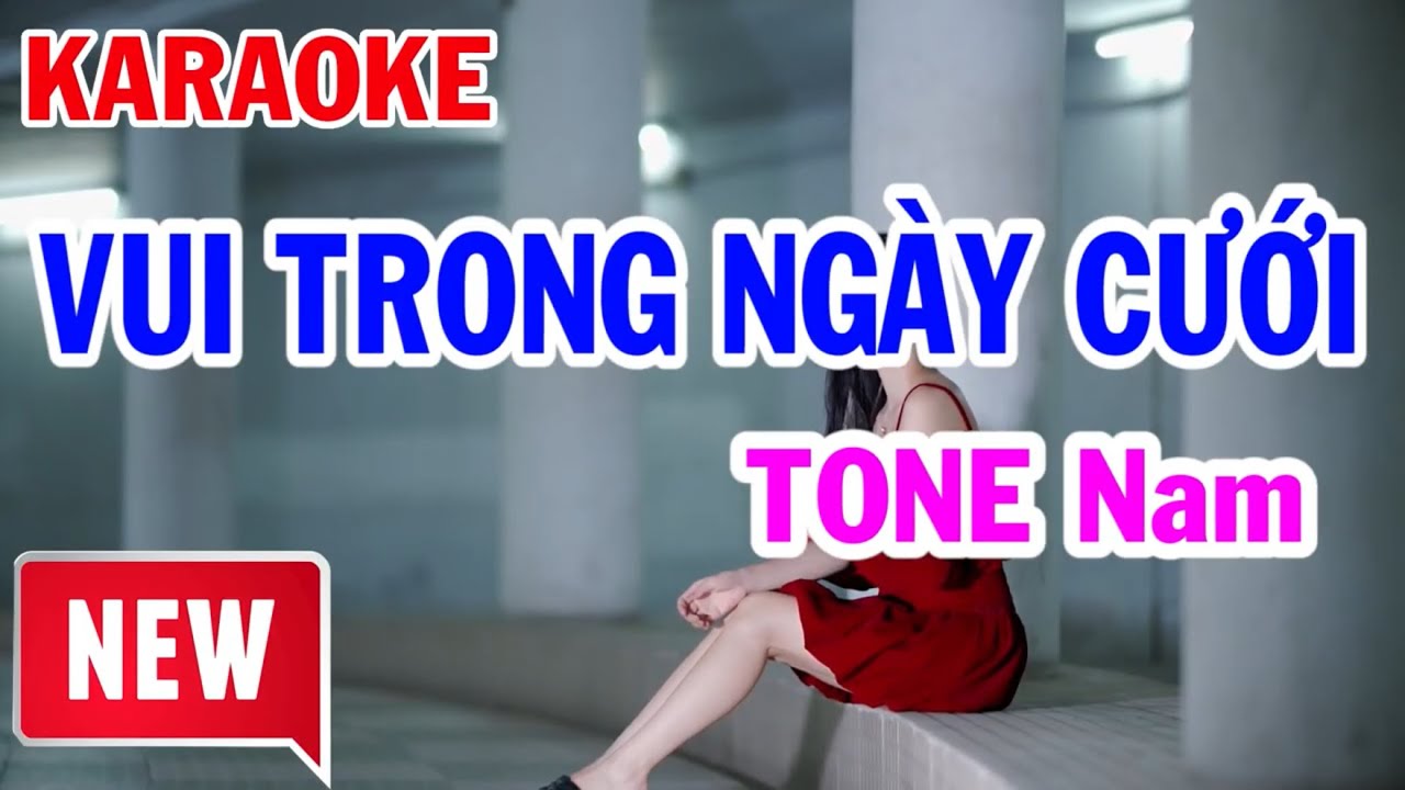 Vui Trong Ngày Cưới Karaoke Tone Nam Beat Chuẩn Phối Hay