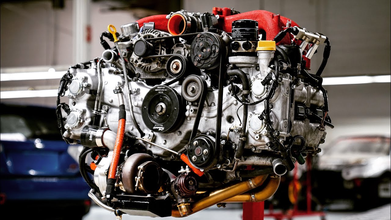 One of a Kind Subaru FA20 WRX Garrett G25-660 turbo kit on a built closed deck block