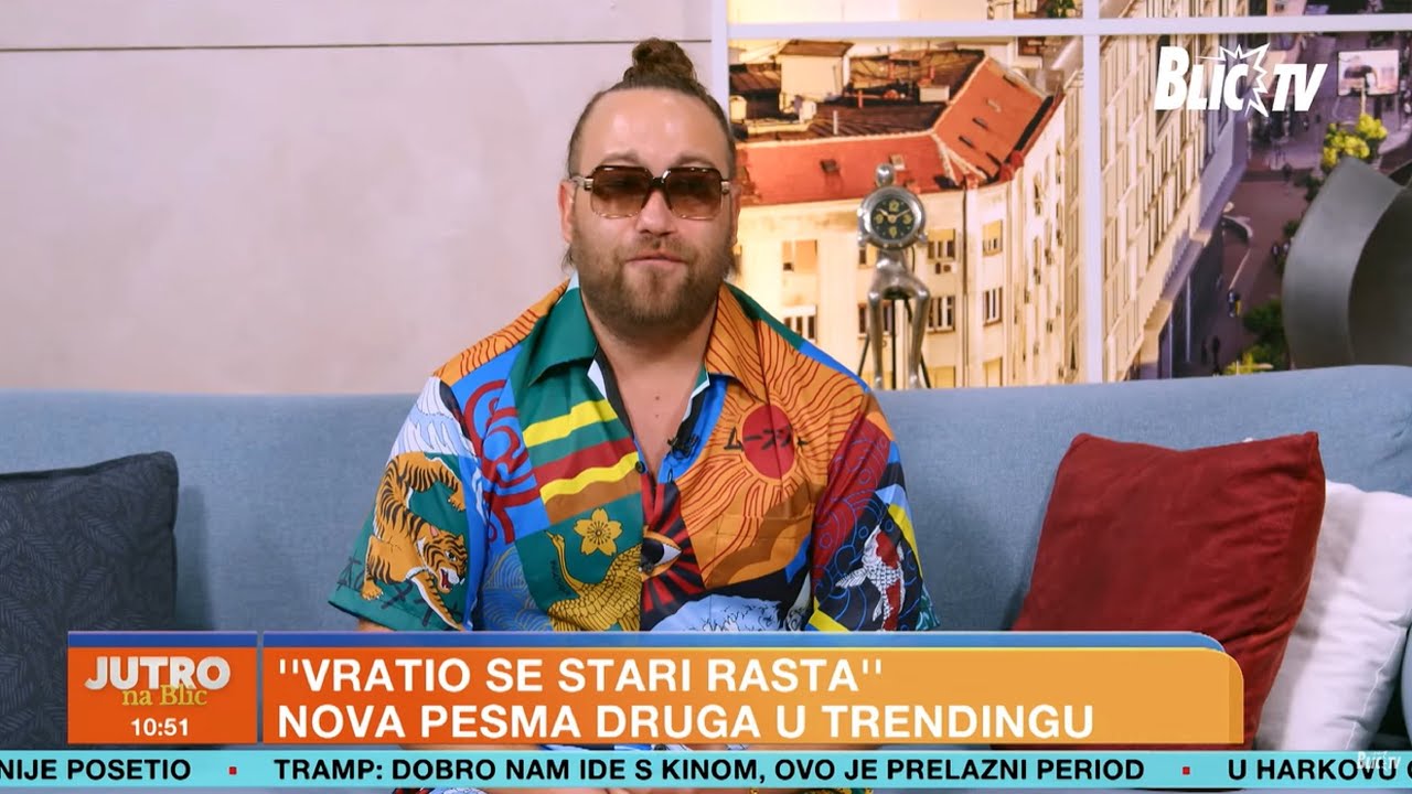 Uložio je 200€ za spot i pesmu i napravio HIT! Rasta o životnoj transformaciji | JUTRO NA BLIC