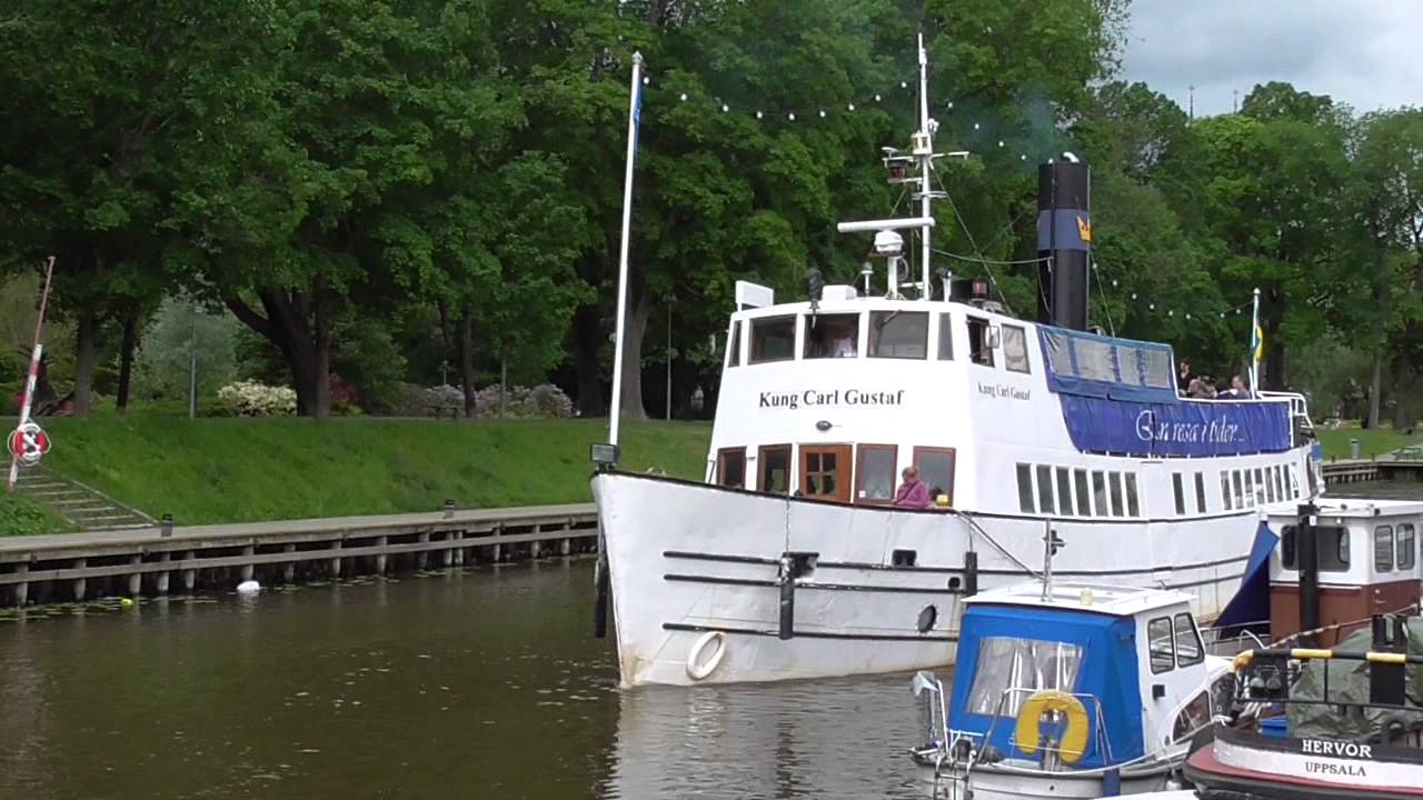 Broöppning i Fyrisån, Uppsala