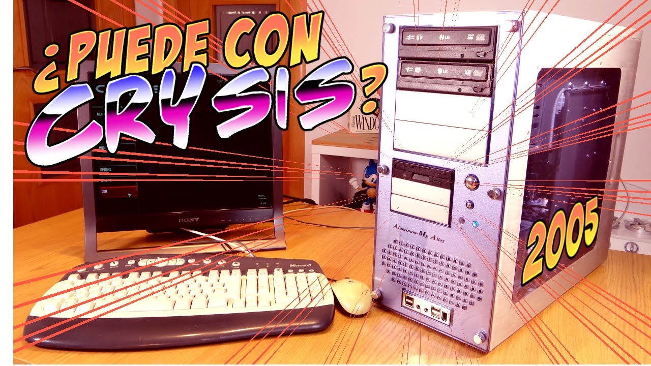 ⚙️&iquest; QU&Eacute; PUEDE HACER UN PC GAMER de hace 20 a&ntilde;os ?  &iquest; PUEDE CORRER CRYSIS ?