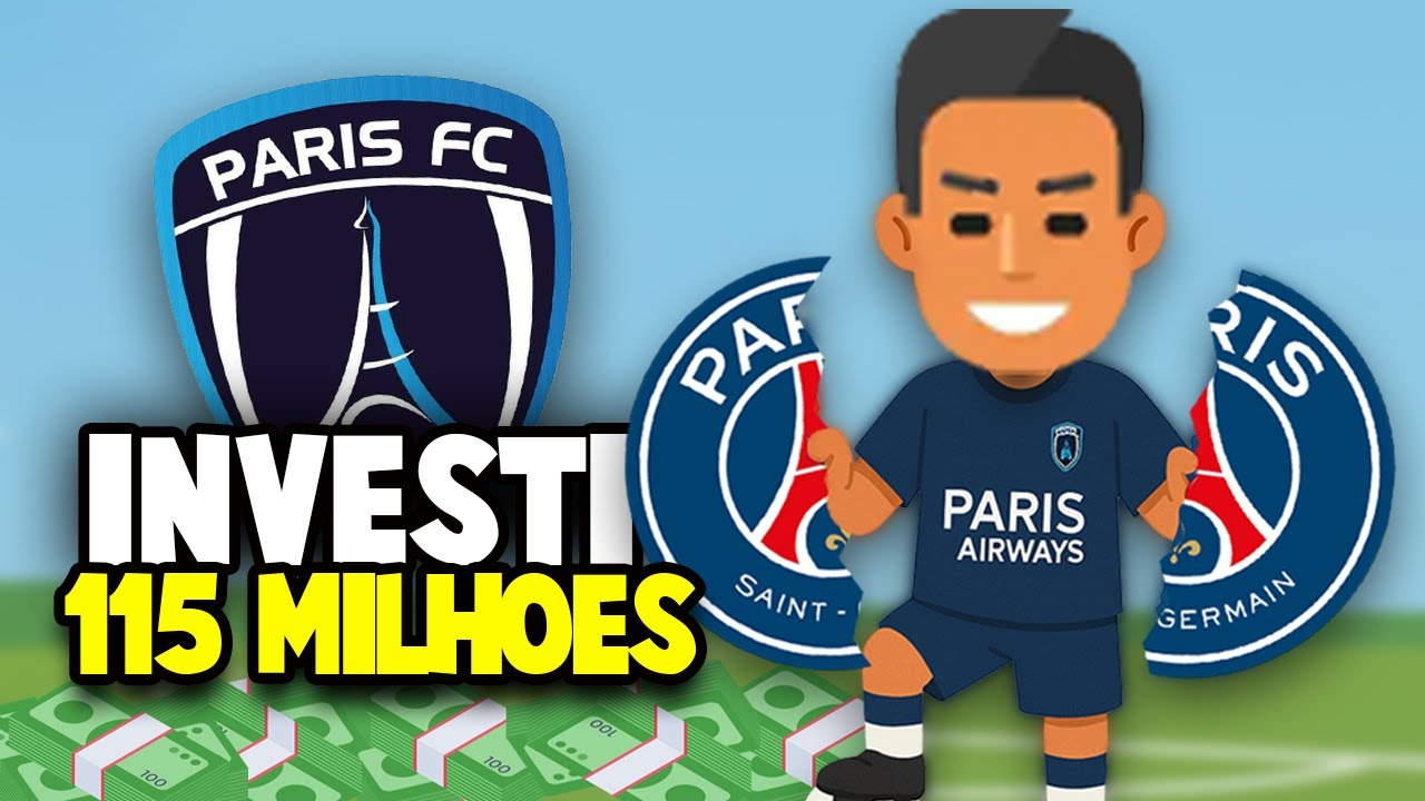 Investi 115 MILHÕES para DESTRUIR o PSG com o Paris Fc no World Soccer Champs