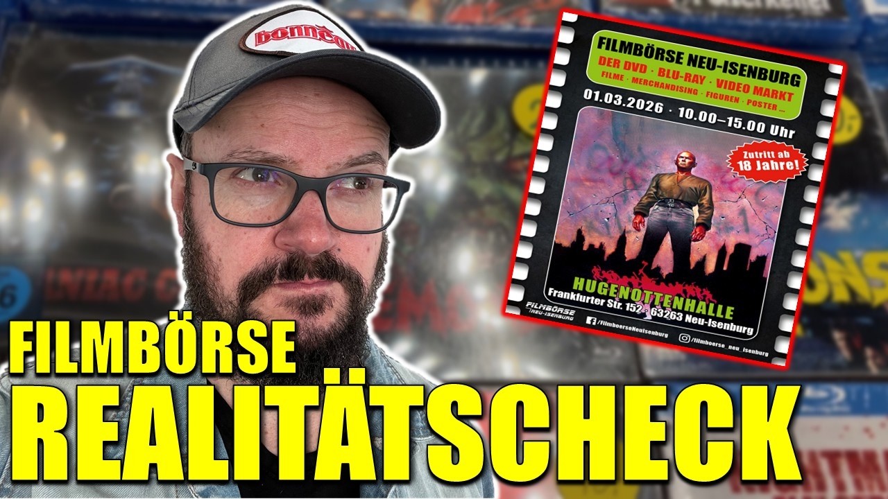 Filmbörse Neu-Isenburg März 2026 - Raritäten, Mediabooks & mein ehrliches Fazit