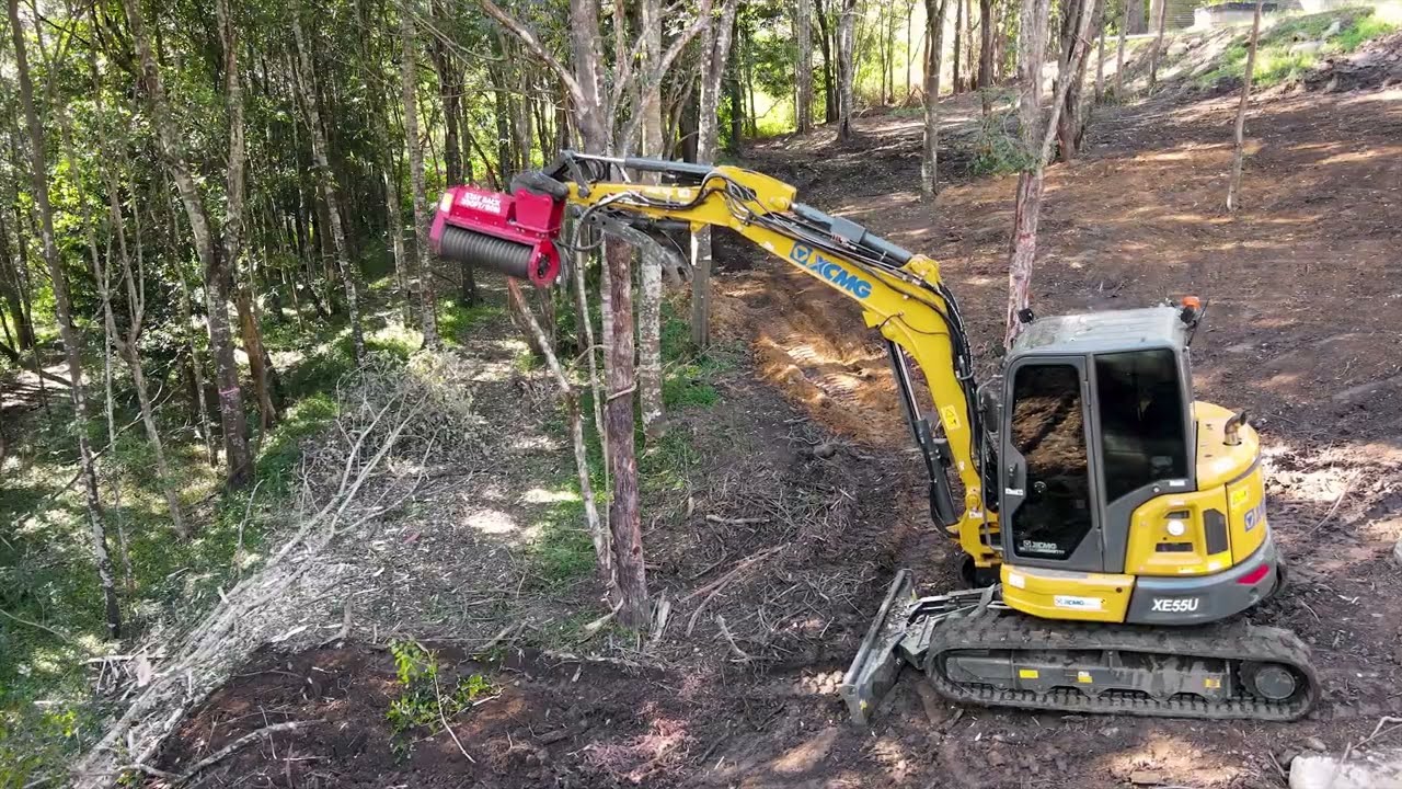 Fecon FMX36 Excavator Mulcher Product Feature - with Jake from Fecon Australia
