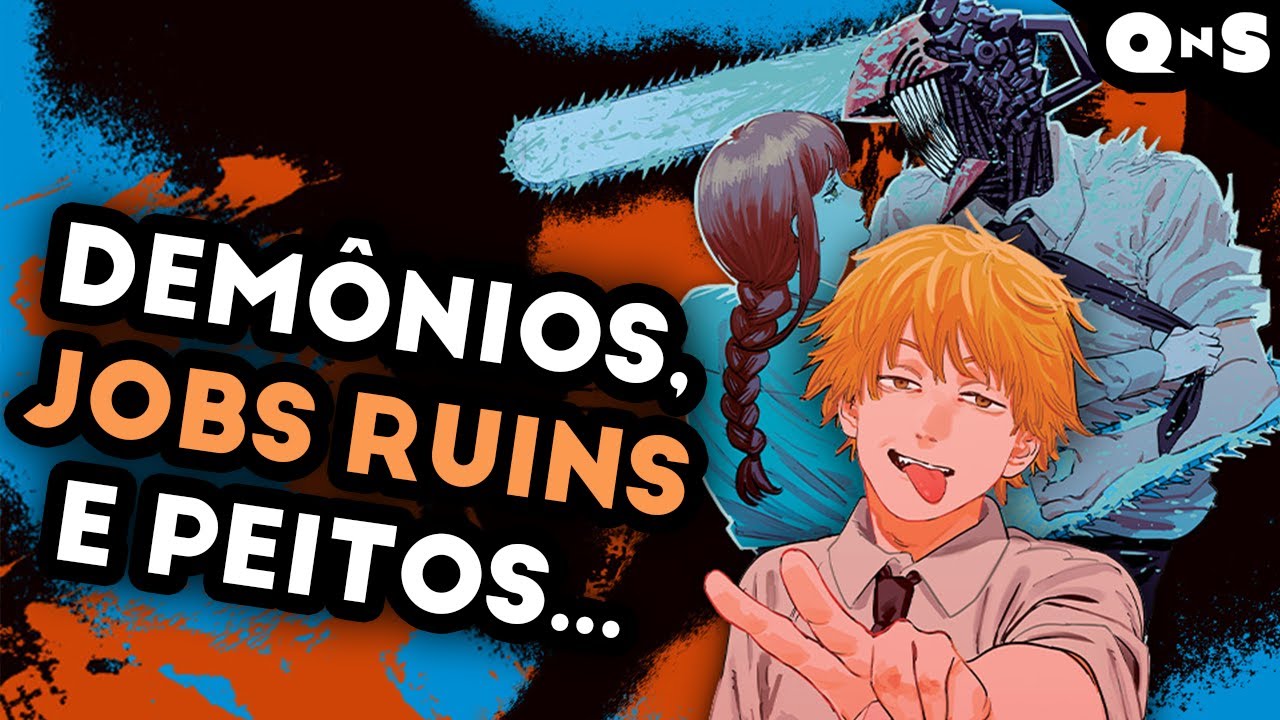 O CHEFE NÃO QUER QUE VOCÊ GOZE! Chainsaw Man e o jovem assalariado