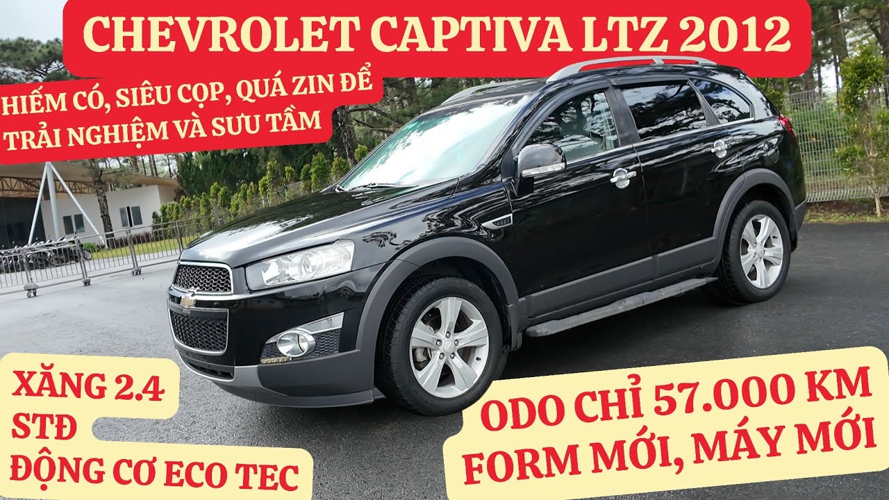 CHEVROLET CAPTIVA 2012 LTZ | Cực hiếm với odo chỉ hơn 50.000 km, quá keng, siêu cọp, đáng sở hữu.