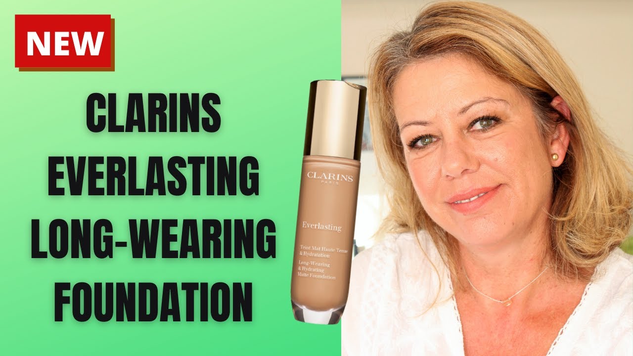 Clarins Everlasting Long-Wearing Matte Foundation Review | Fifty plus | Beautyfortyfied