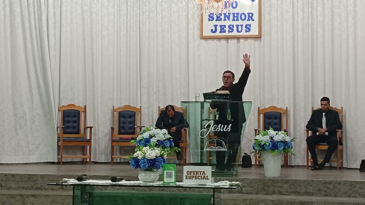 DIÁCONO SAULO MINISTRANDO A PALAVRA DE DEUS 