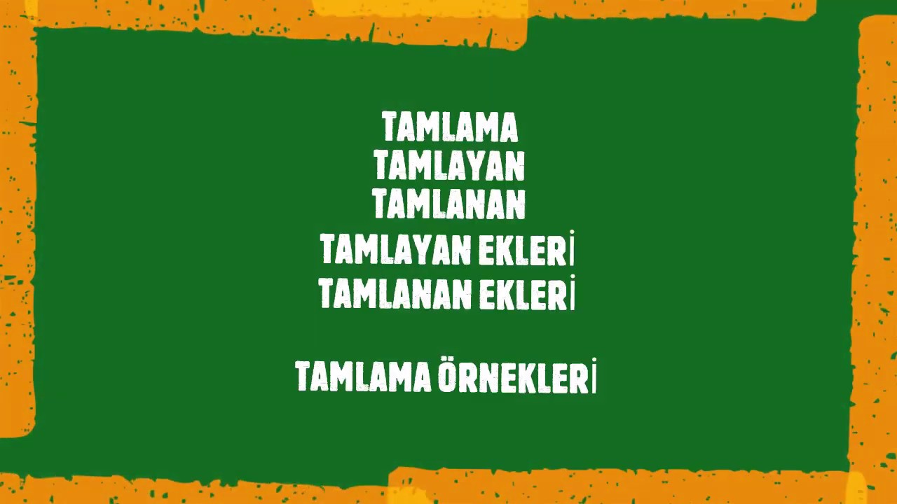 136➡ 06.18 dk. - Tamlama Nedir? Tamlama Ekleri? Tamlayan? Tamlanan? Tamlama Örnekleri