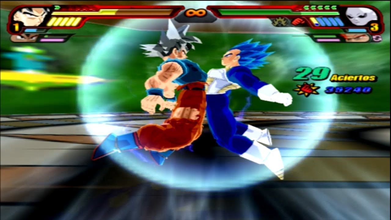Dragon Ball Z Budokai Tenkaichi 3 - Goku and Vegeta - Migatte no Goku'i' Fusion MOD PS2