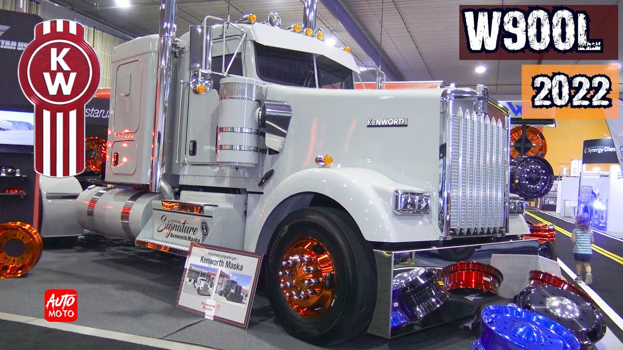 2022 Kenworth W900L Edition Signature - Exterior Walk-Around And Customized Rims Review-ExpoCam 2021