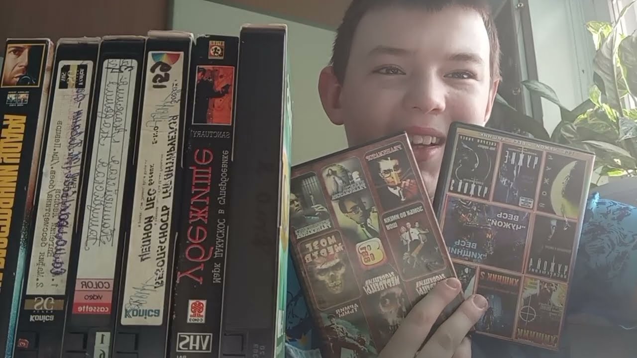 Распаковка vhs -dvd