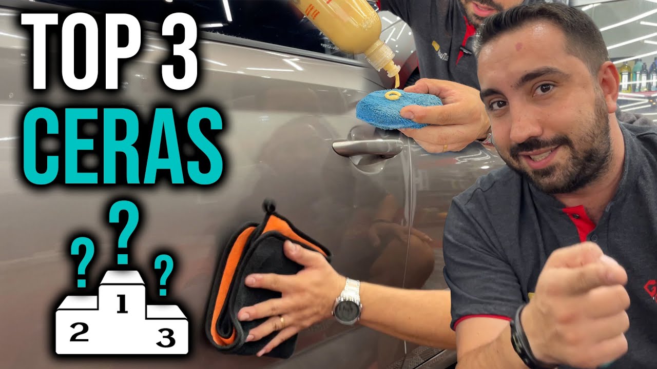 COMO ENCERAR O CARRO | Minhas 3 Ceras Favoritas