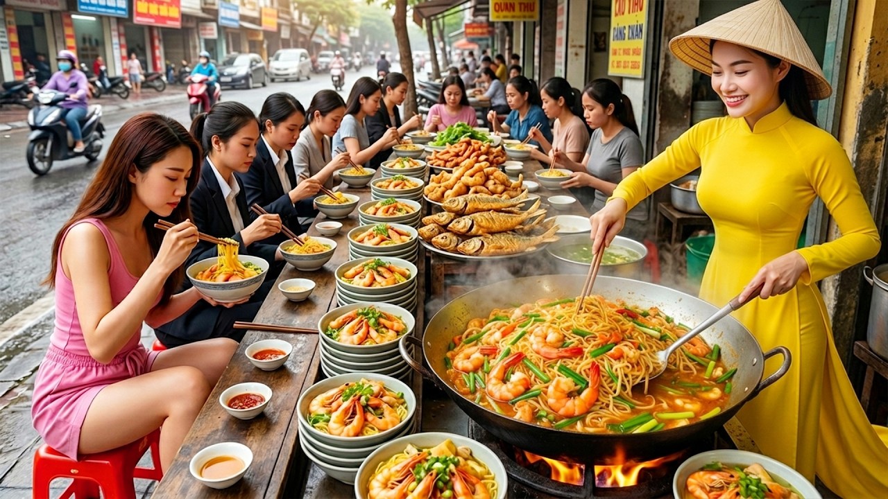 UNBELIEVABLE THAI STREET FOOD!! INSANE WOK MASTER SKILLS IN THAILAND