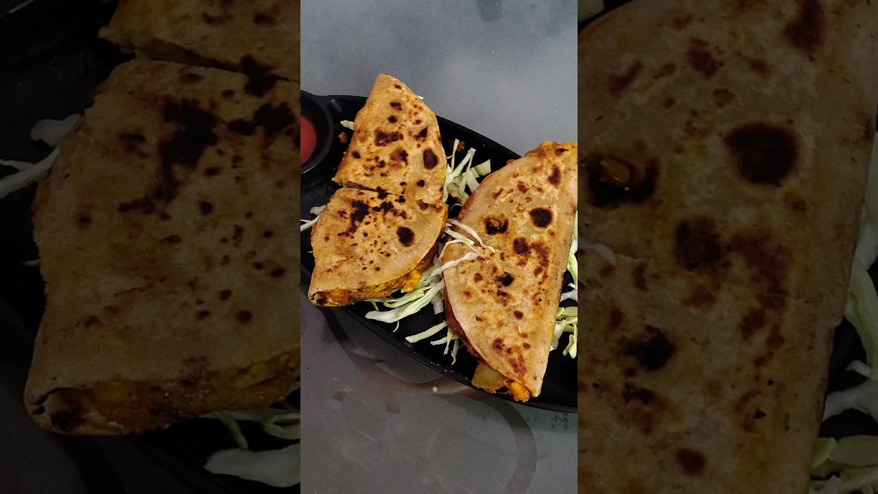 Bachi Hui Roti & Paneer Sabzi Se Banaye Crispy Tacos 😍 | Zero Waste Recipe |