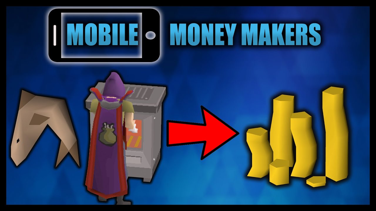 10 hours of cooking sharks - Mobile money makers (OSRS 2021)