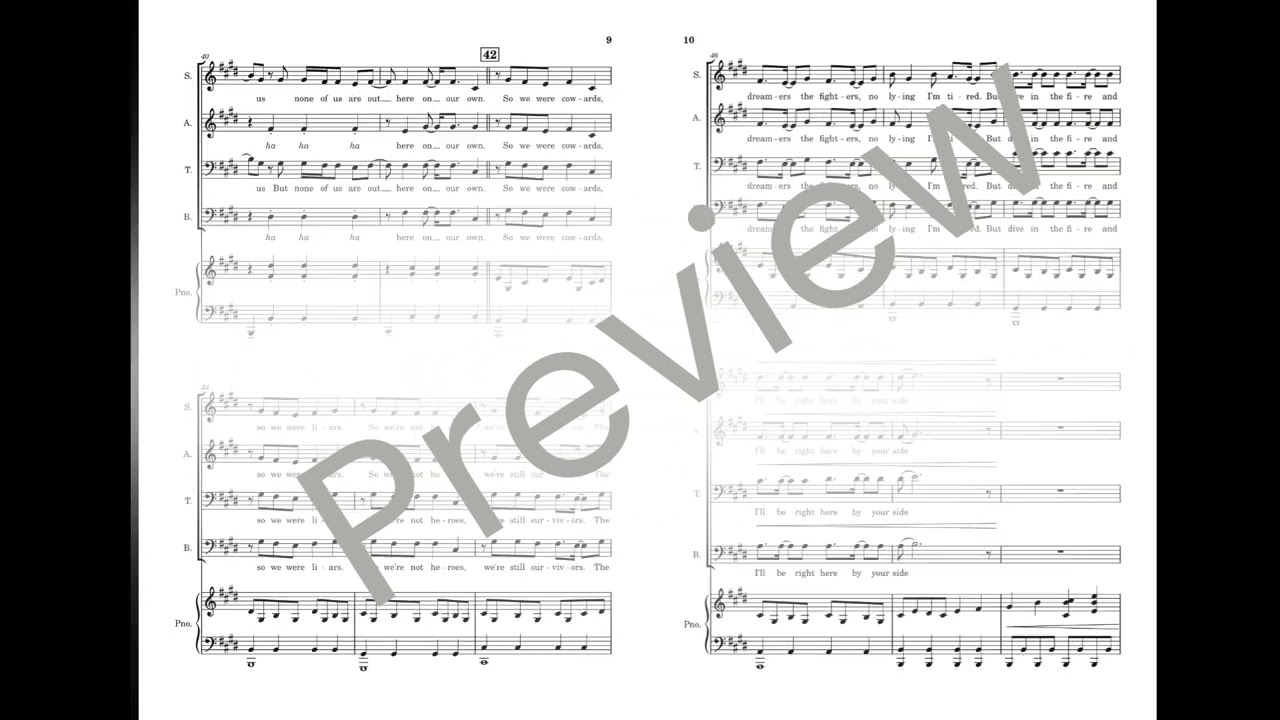 What It Sounds Like - HUNTRX (for SATB Choir)