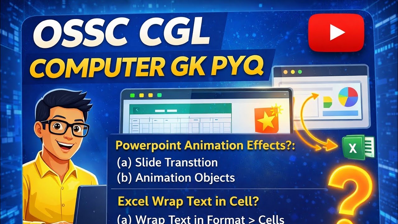 Computer Gk OSSC CGL PYQ RI ARI AMIN ICDS SFS