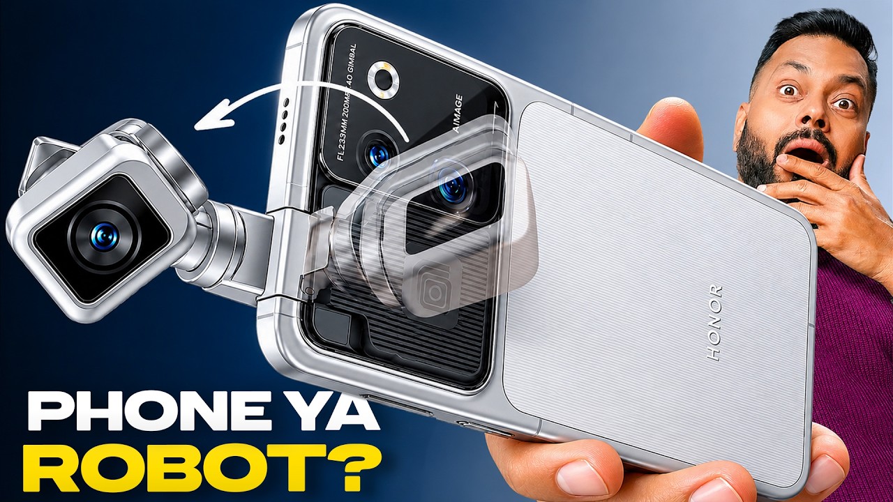 Honor Robot Phone Unboxing & First Look ⚡ This Phone Is Alien!