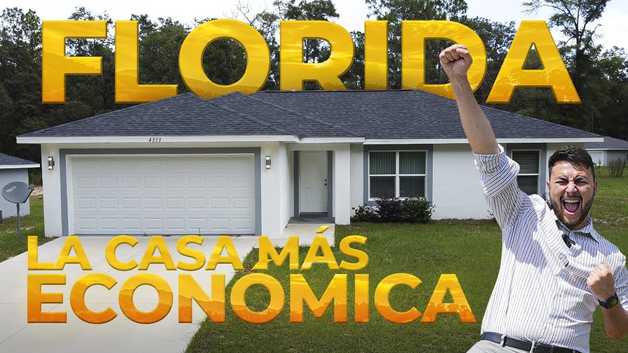 💥 ¿La casa más barata de Florida? ¡Y es nueva!