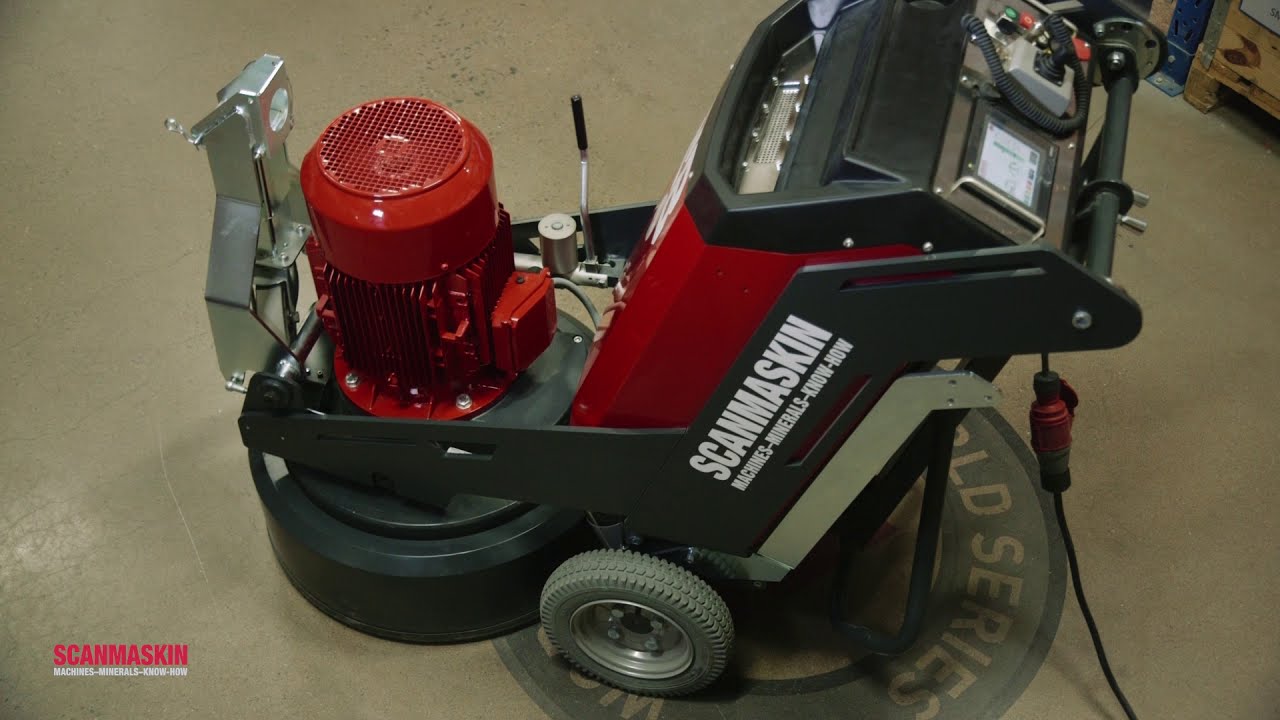 Quick start up - Remote controlled grinders