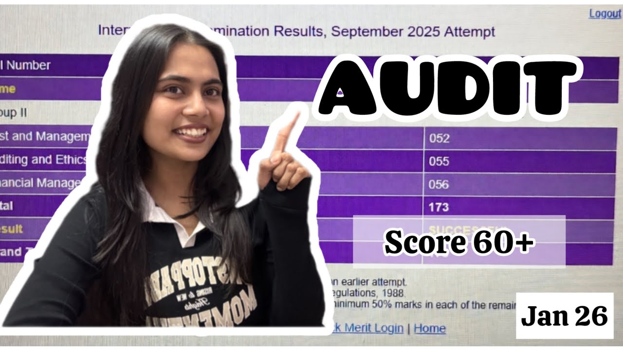 Audit strategy CA inter | Best way to study audit | Must Watch