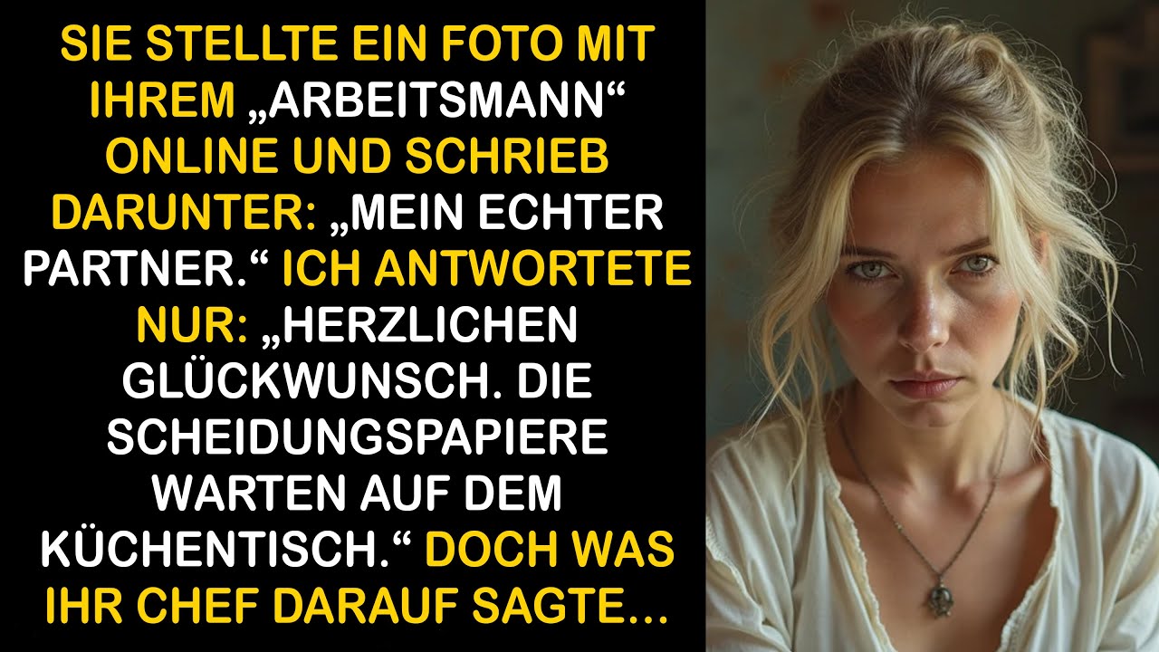 SIE POSTETE IHN ALS „WAHREN PARTNER“ – MEIN KOMMENTAR ZERSTÖRTE IHRE KARRIERE