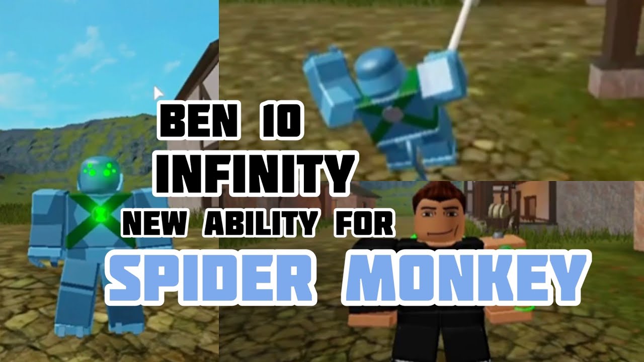 Ben 10 Infinity- Spider Monkey&rsquo;s new move
