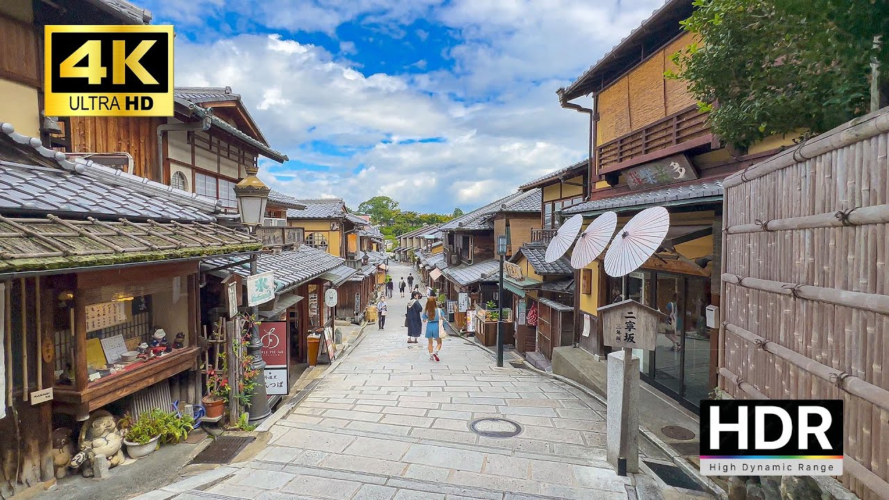 【4K HDR】Walk in Kyoto, Japan | The Most Beautiful Traditional Streets in Kyoto (京都散歩)
