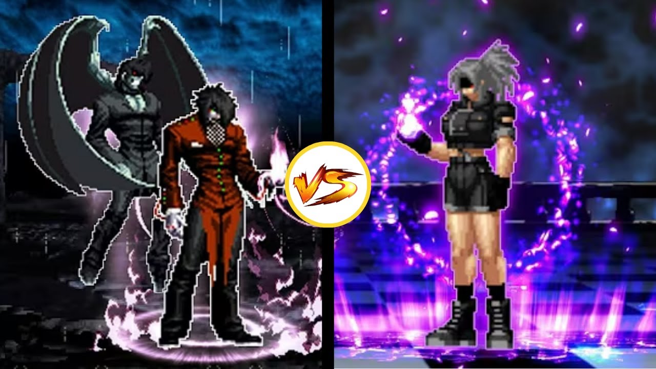 [KOF MUGEN] Бой Вайпер против Элемент Леоны
