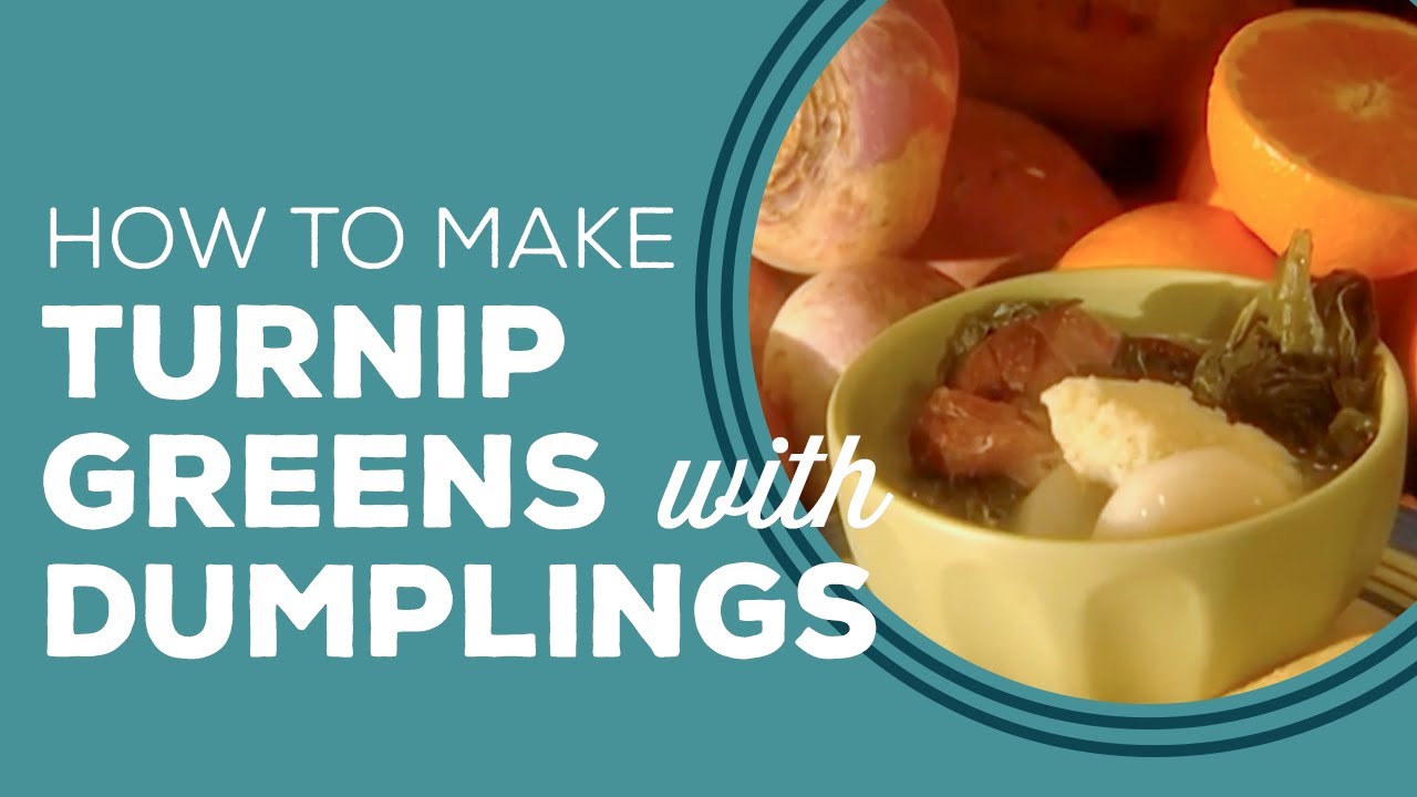 Blast From The Past: Turnip Greens and Cornmeal Dumplings