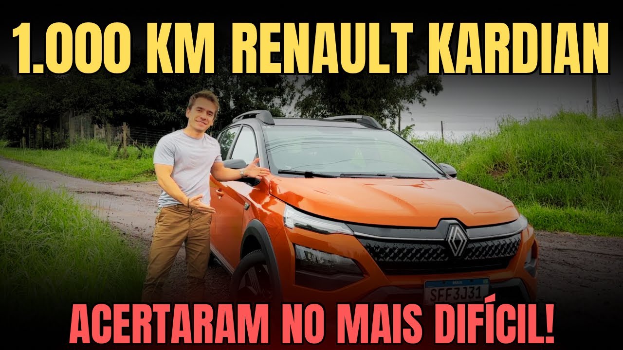 Teste de 1.000 KM do Renault Kardian. MICO ou SUCESSO?