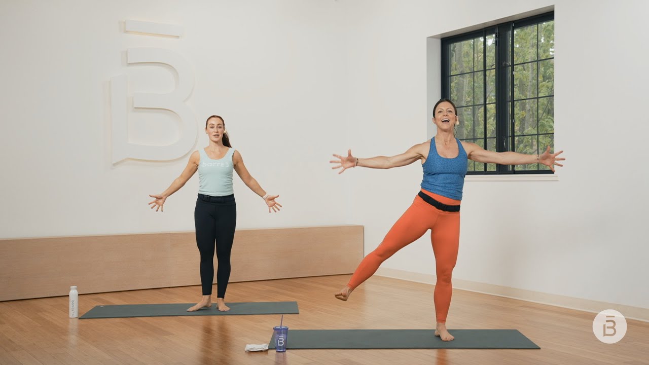 Бесплатная 15-минутная тренировка Barre3 Propless с Эллисон