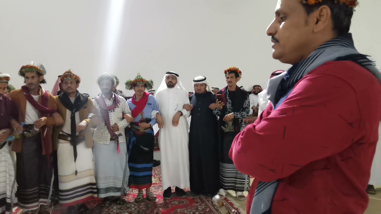 تكثيرة البكَّاري في عرس الشاب سالم بن جبران الدفري ثم ترحيبة حسين الشراحيلي الفيفي ..@..