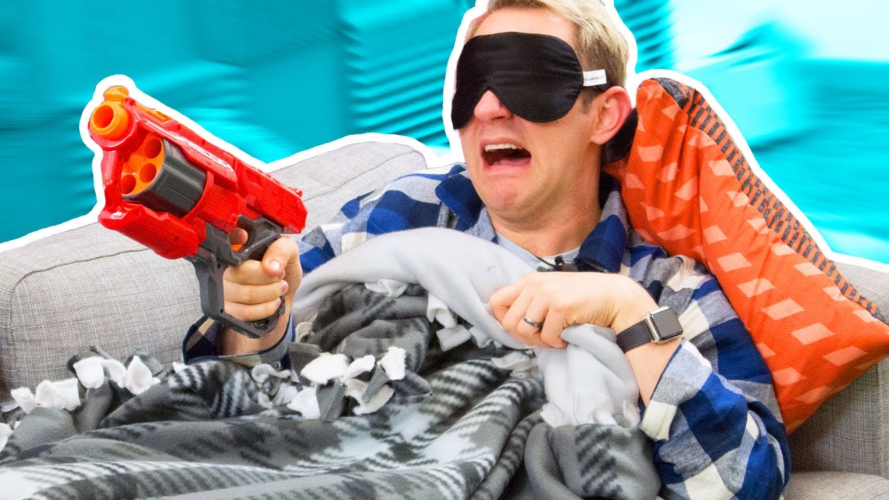 NERF Don't Wake Daddy Challenge!