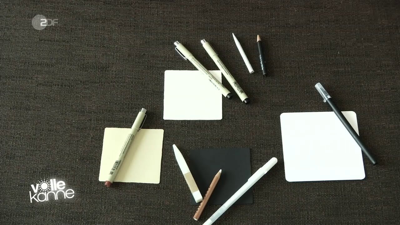 WAS IST ZENTANGLE®? ZDF-Beitrag in der Sendung 