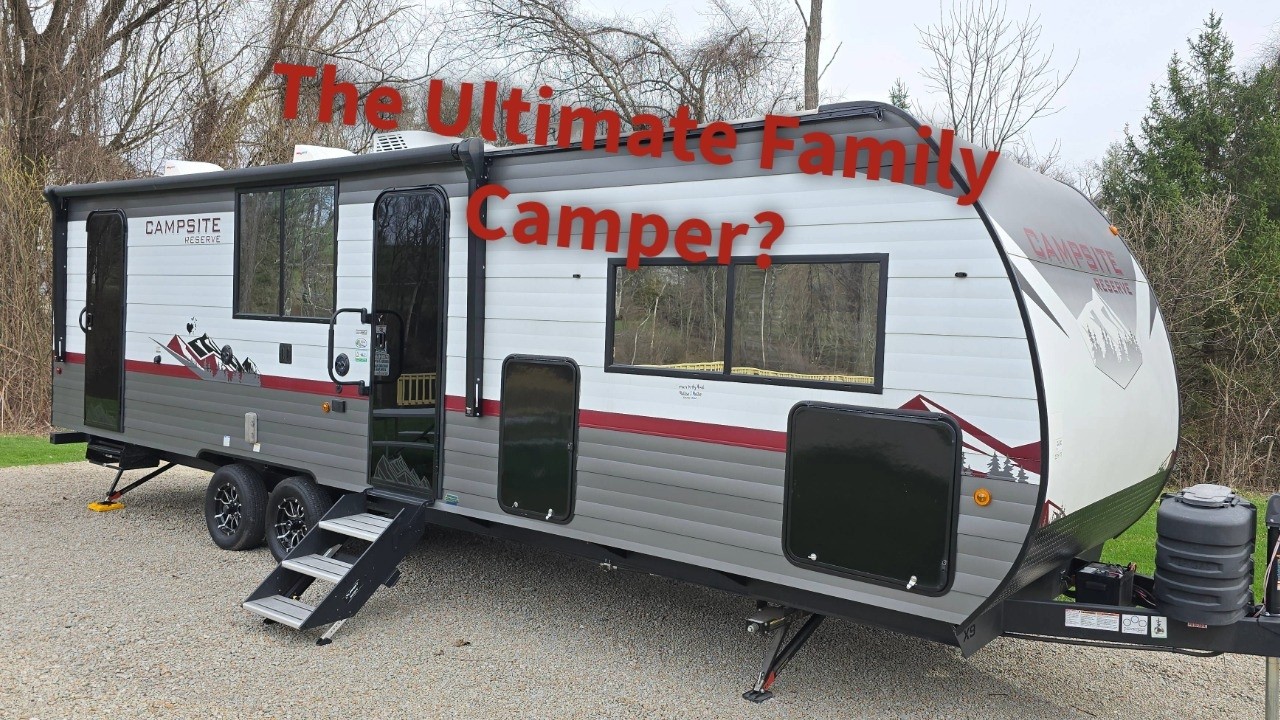 ПРОДАЕТСЯ - Туристический прицеп Forest River Campsite Reserve 26CJ с двухъярусными кроватями, 20...
