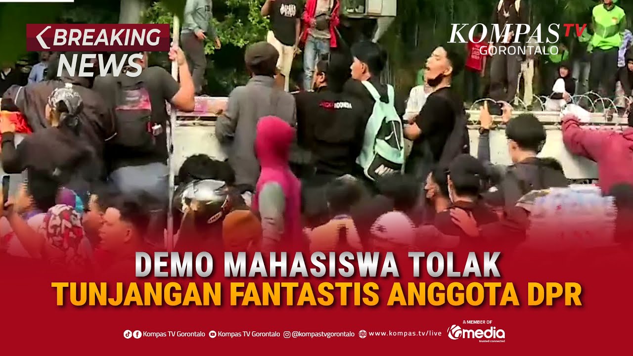 BREAKING NEWS -  Demo Mahasiswa 28 Agustus 2025 di Depan Gedung DPR