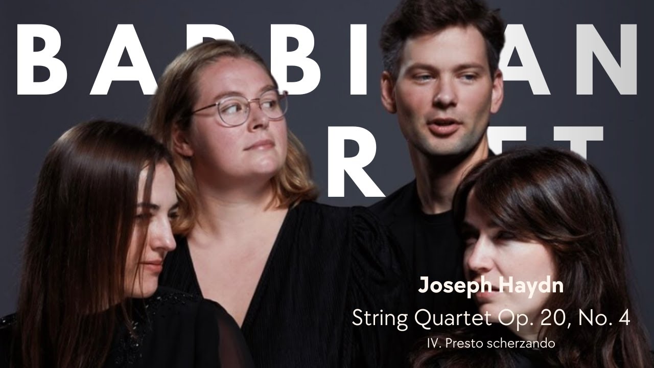 Barbican Quartet - Live at Kings Place - Haydn 20 no. 4 - 4th Movement