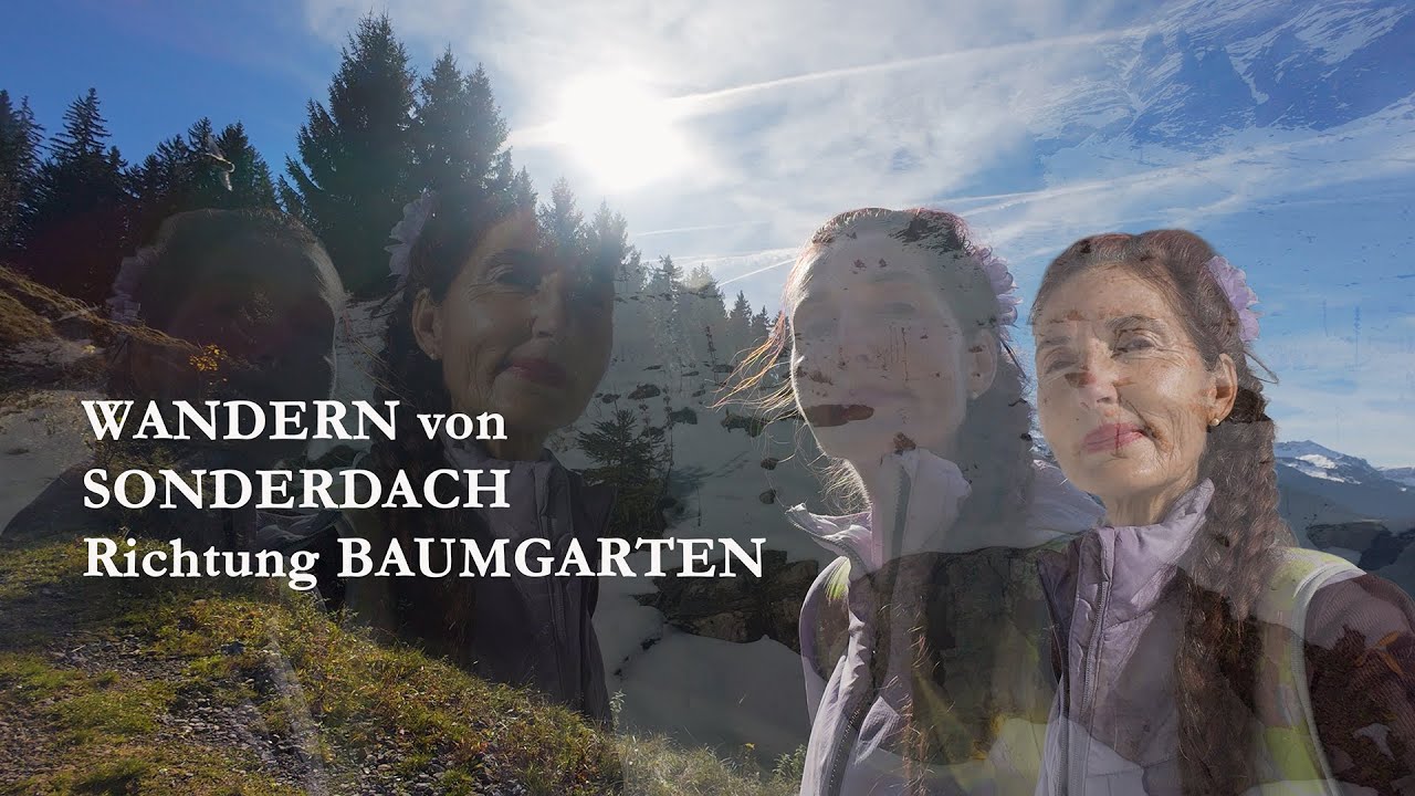 Hinein in den Schnee -  Bezau - Sonderdach Richtung Baumgarten