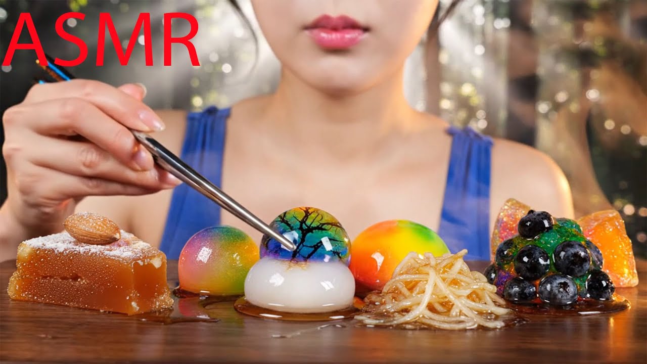 Frosted Jelly Cube | Cold Soft Bite ASMR
