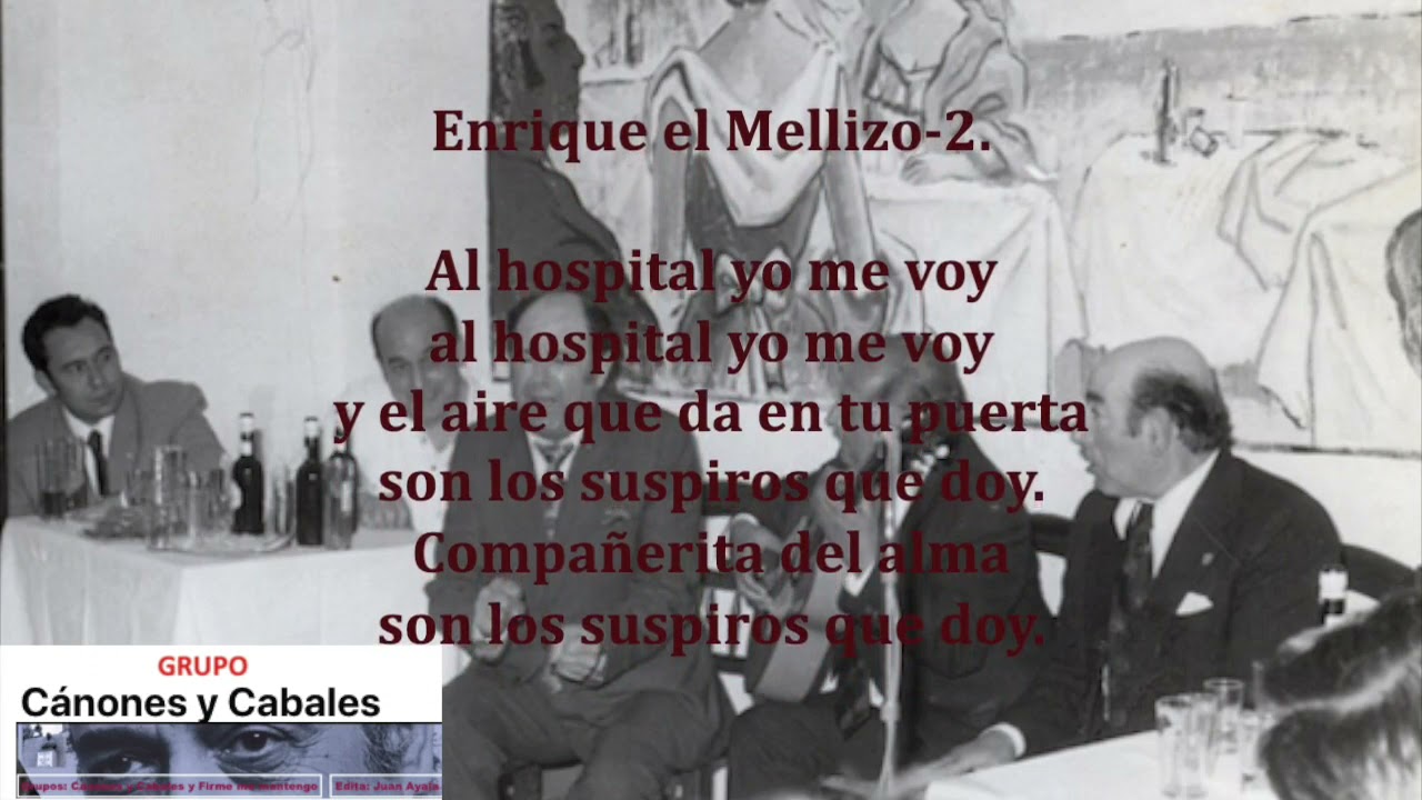 Los tres estilos de soleares de Enrique El Mellizo  por  Antonio Mairena con Melchor de Marchena.