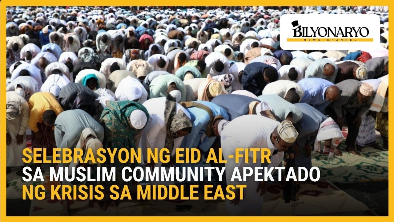 Selebrasyon ng Eid al-Fitr sa Muslim community apektado ng krisis sa Middle East | Agenda