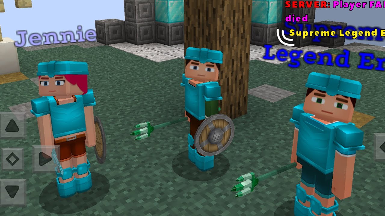 Me vs my friends in RealmCraft bed wars