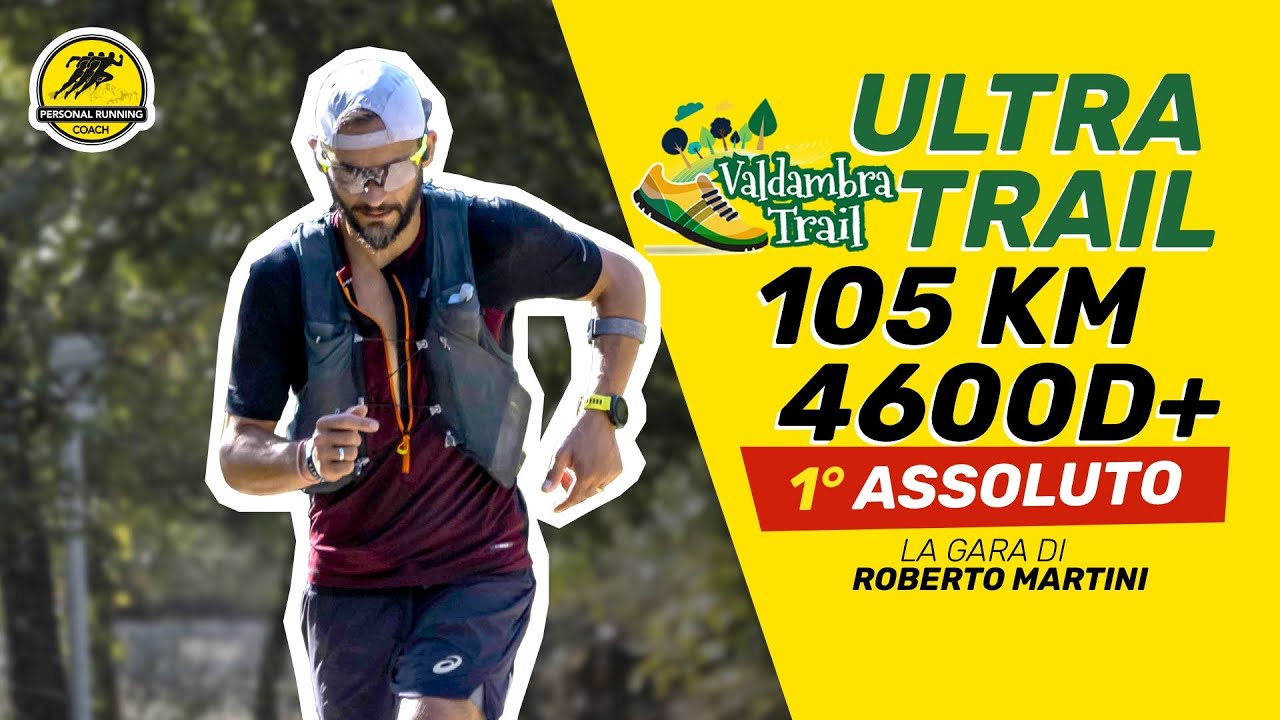 Primo🥇alla VALDAMBRA ULTRA TRAIL 105 km 4600 D+