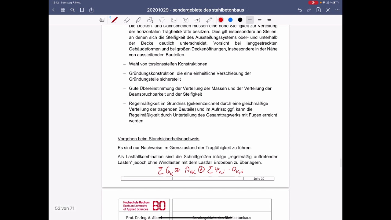 Sondergebiete des Stahlbetonbaus, Vorlesung 5